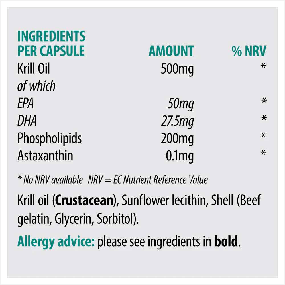 Sona Extra Strength Krill Oil 30 Capsules - Image 3