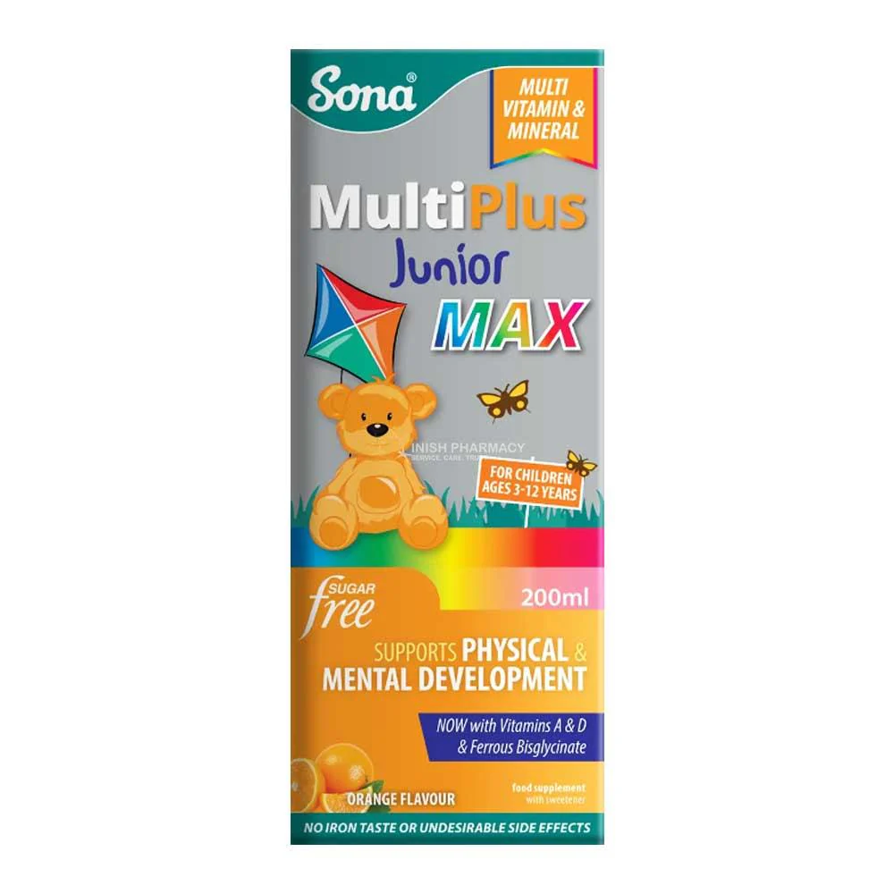 Sona Multiplus Junior Max Liquid 200ml