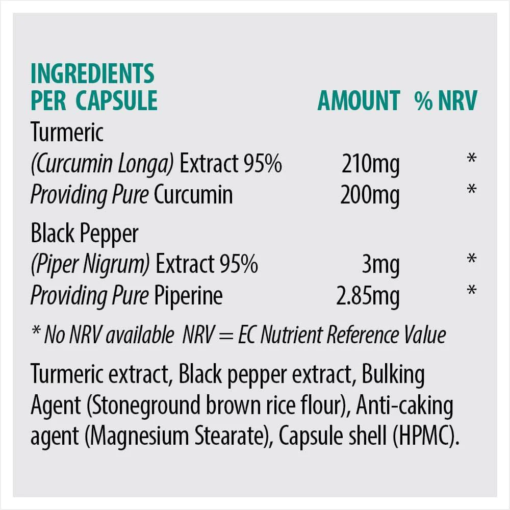 Sona Turmeric Max 30 Capsules - Image 2