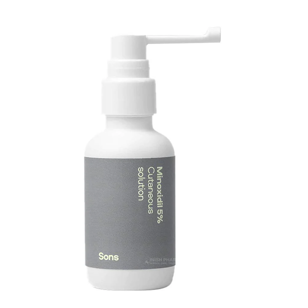 Sons Minoxidil For Men 5% Solution For Hair Loss 3 Month Supply (3x60ml) - Image 2