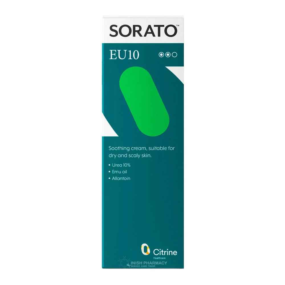 Sorato EU10 Urea Cream For Dry Skin and Psoriasis 200ml