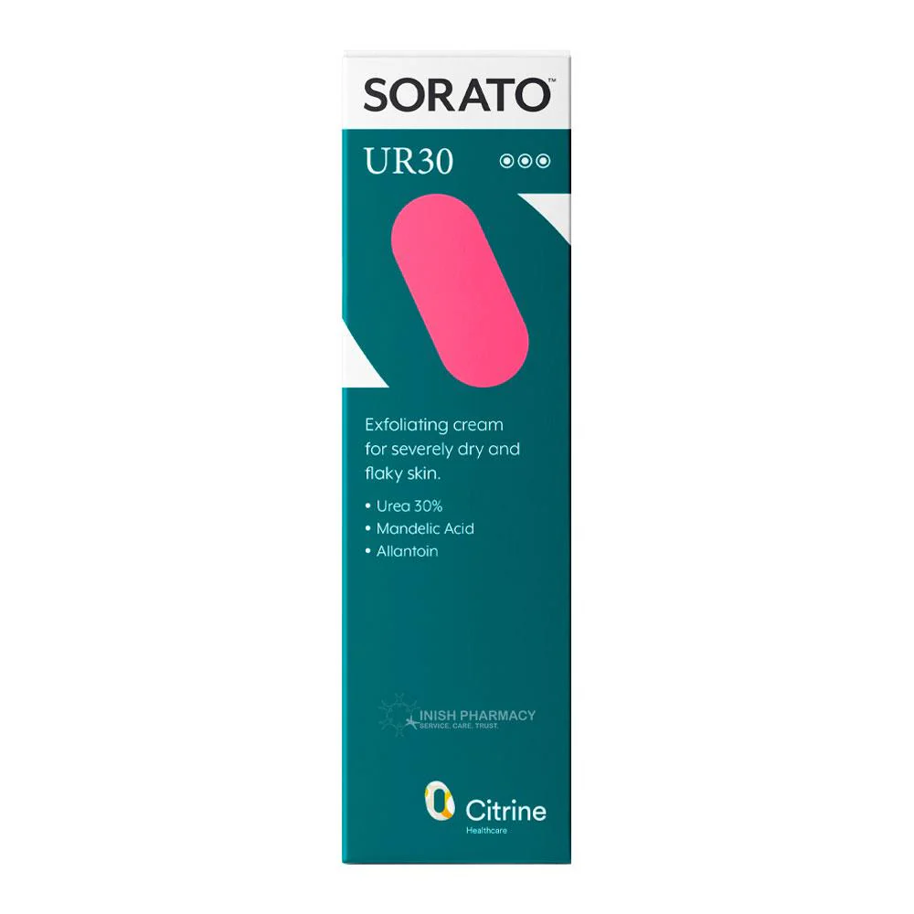Sorato UR30 Urea Cream for Severe Dry Skin and Psoriasis 100ml