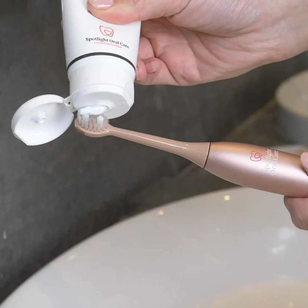 Spotlight Oral Care Limited Edition Sonic Electric Toothbrush - Rose Gold - Image 2