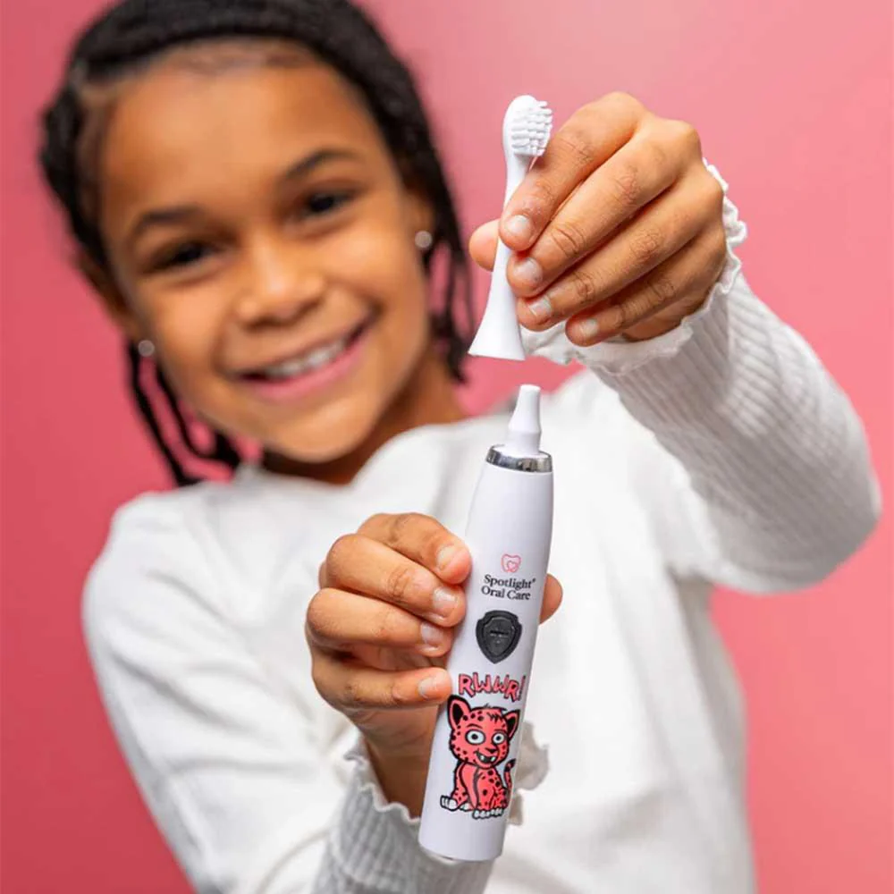 Spotlight Oral Care Rechargeable Electric Toothbrush Cheetah - Image 2