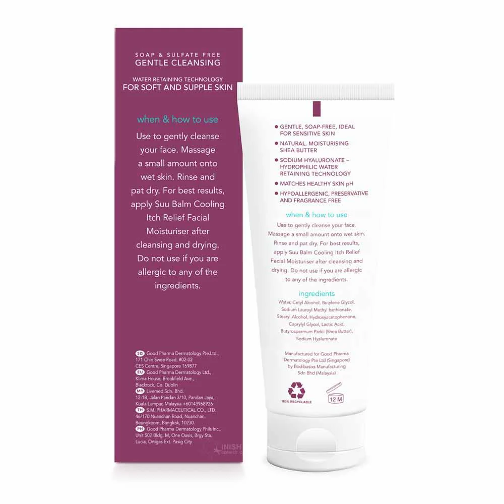 SUU Balm Gentle Moisturising Facial Cleanser 100ml - Image 2