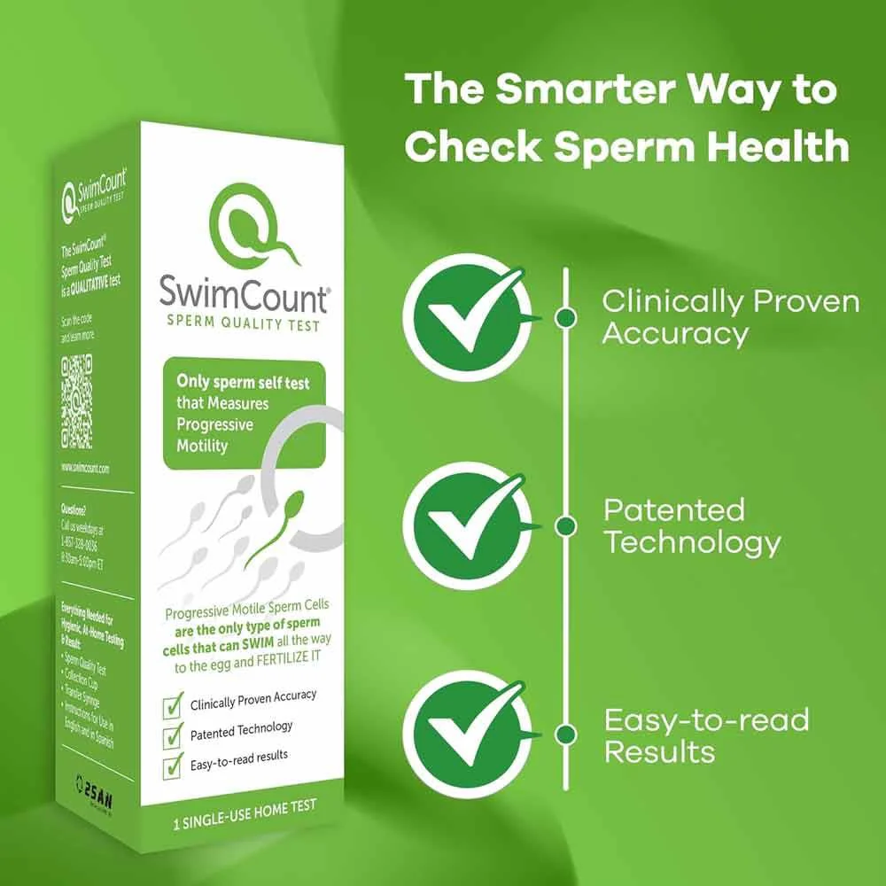 Swimcount Sperm Quality Test Home Male Fertility Test - Image 3