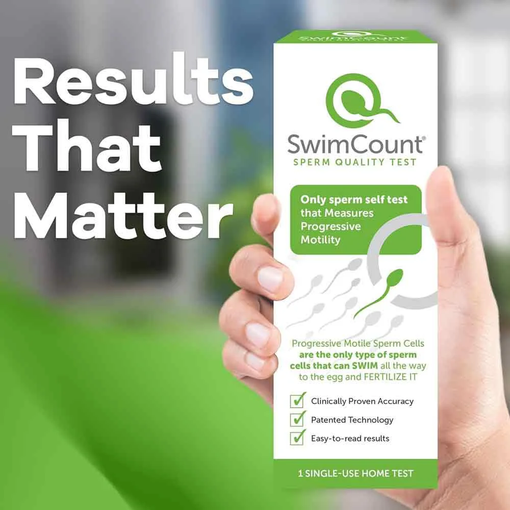 Swimcount Sperm Quality Test Home Male Fertility Test - Image 7