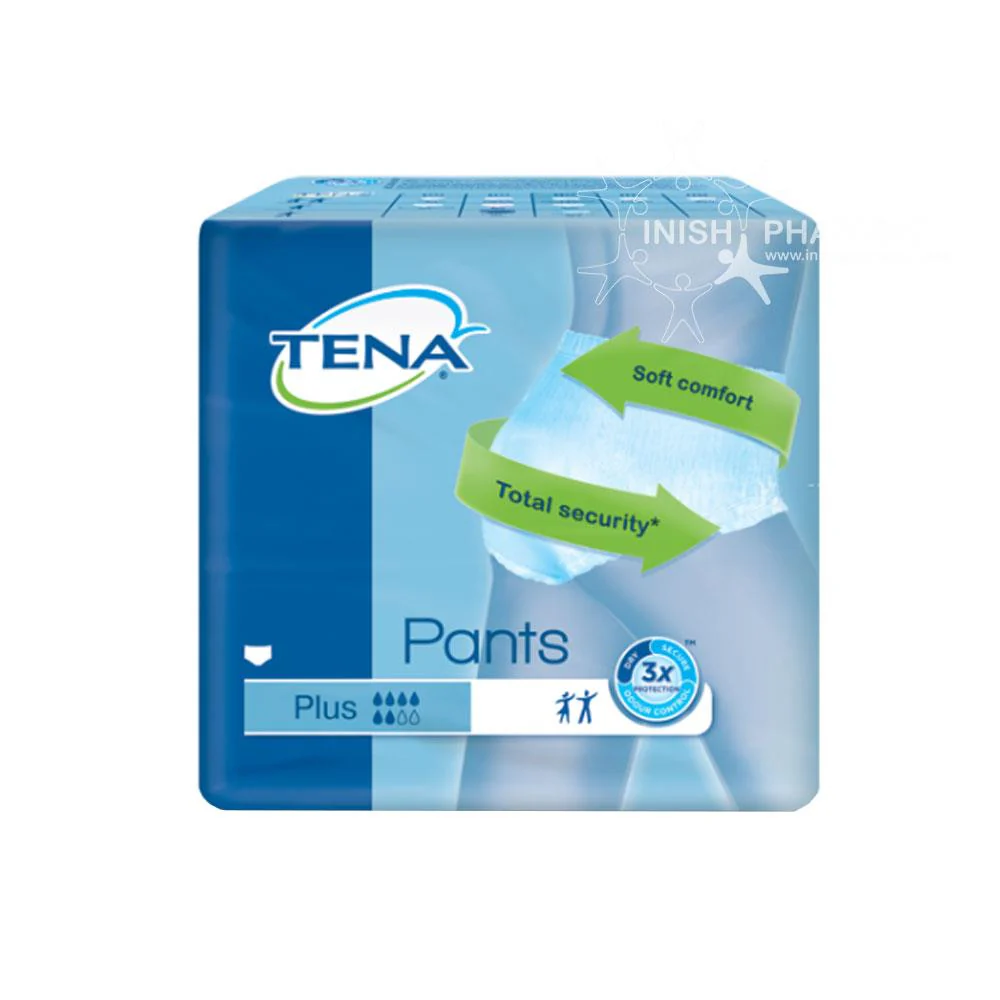 Tena Pants Plus Extra Large 12 Pack