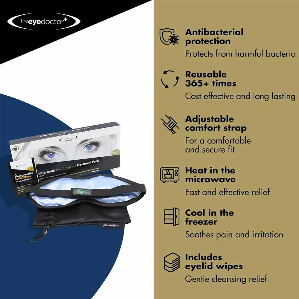 The Eye Doctor Hot & Cold Antibacterial Eye Compress Treatment Pack - Image 6