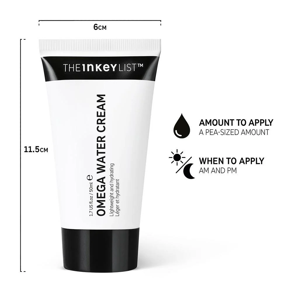 The Inkey List Omega Water Cream Moisturiser 50ml - Image 2