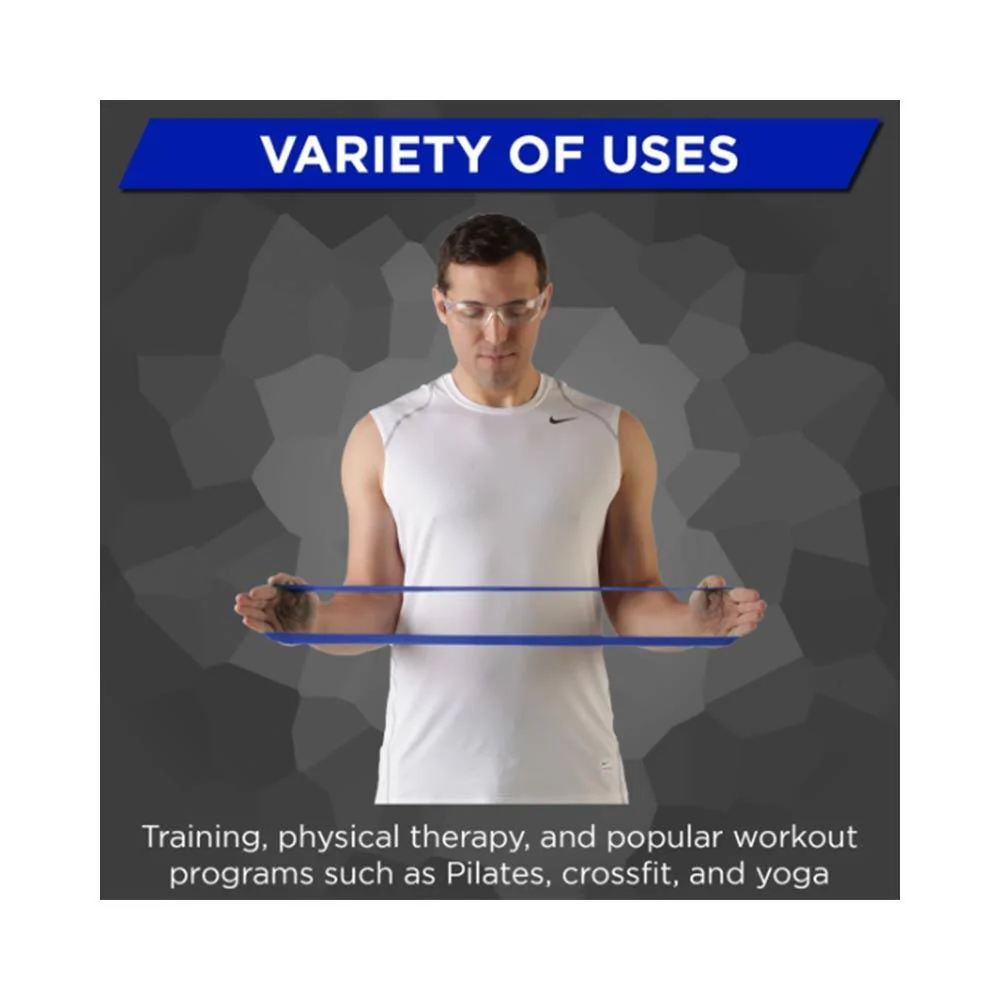 Thera-Band Resistance Band 8" Blue - Image 3