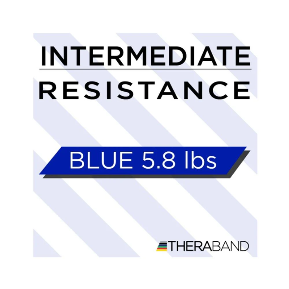 Thera-Band Resistance Band 8" Blue - Image 5