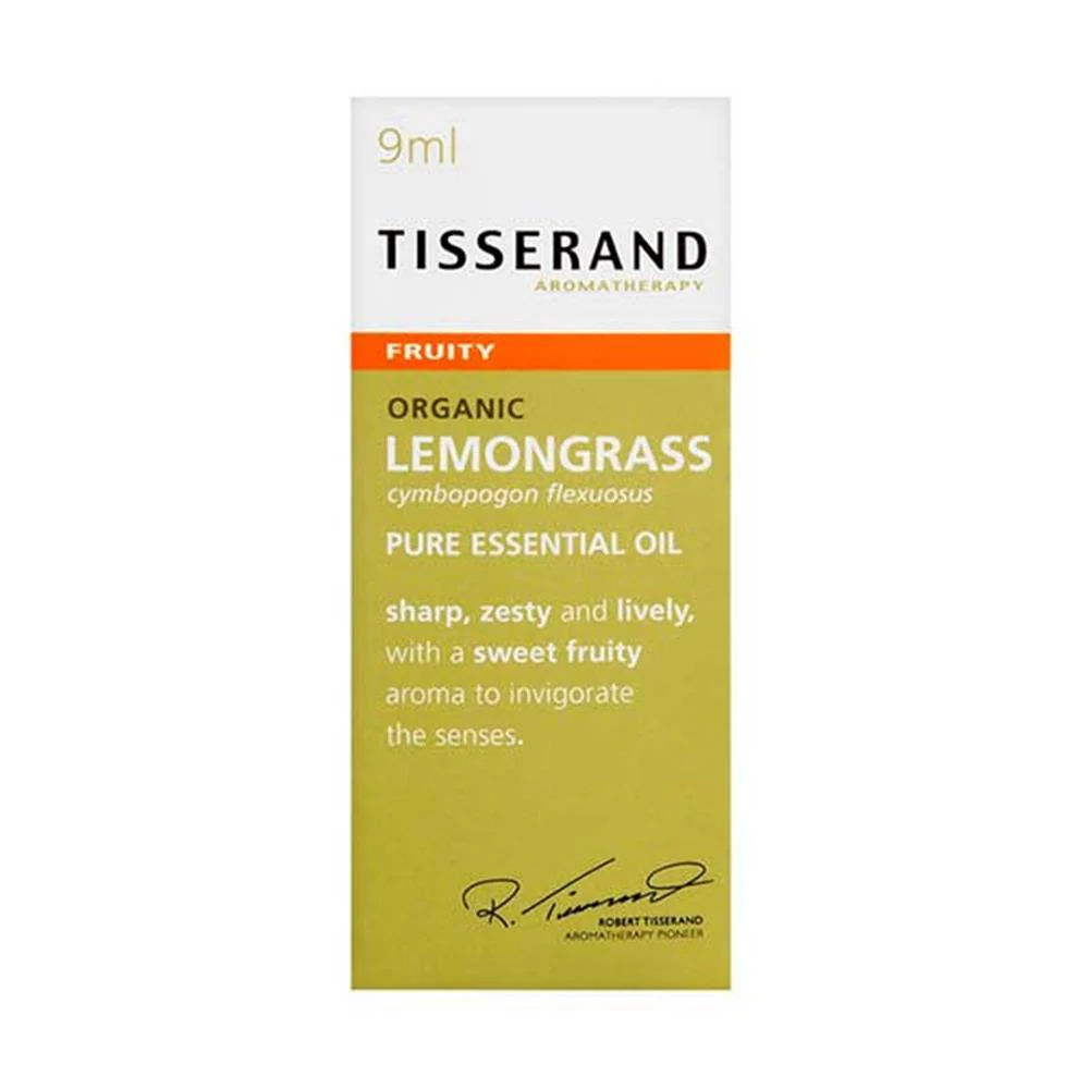 Tisserand Lemongrass Pure Essential Oil 9ml
