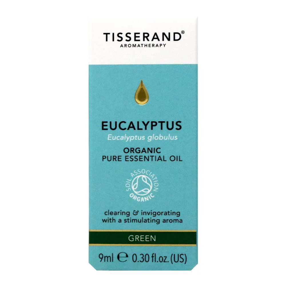 Tisserand Organic Eucalyptus Pure Essential Oil 9ml