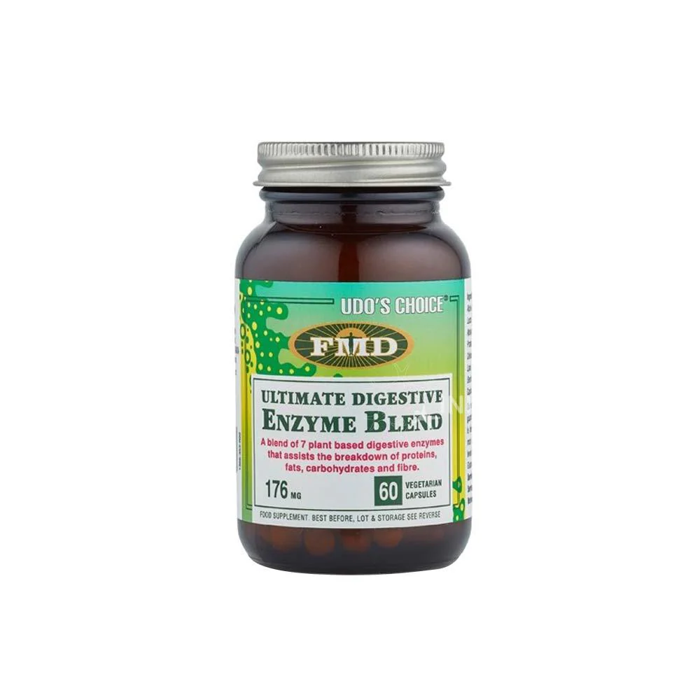 Udos Choice Ultimate Digestive Enzyme Blend 60 Capsules