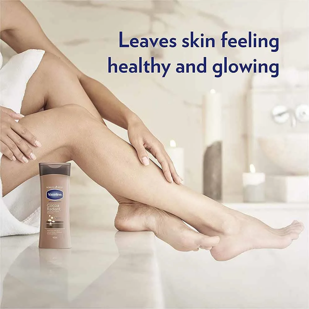 Vaseline Intensive Care Body Lotion Cocoa Radiant 400ml - Image 2