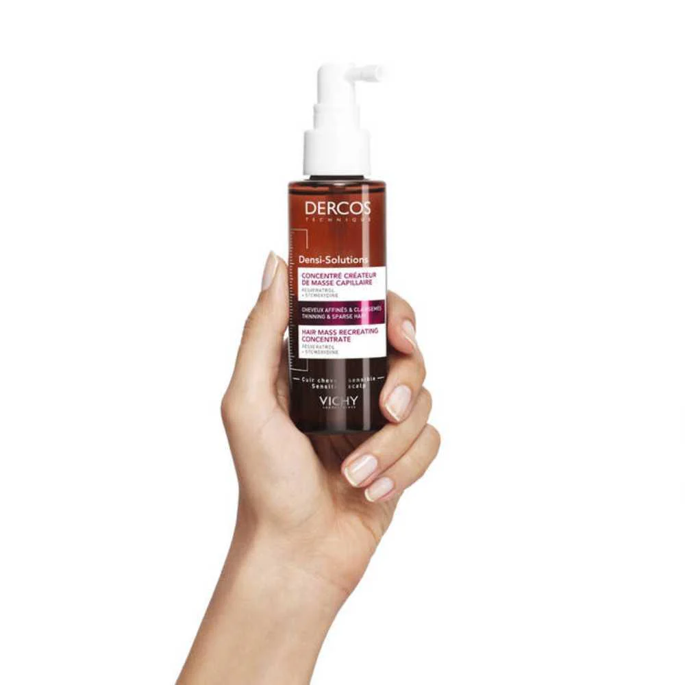 Vichy Dercos Densi Solutions Hair Mass Recreating Concentrate For Thinning and Sparse Hair 100ml - Image 4
