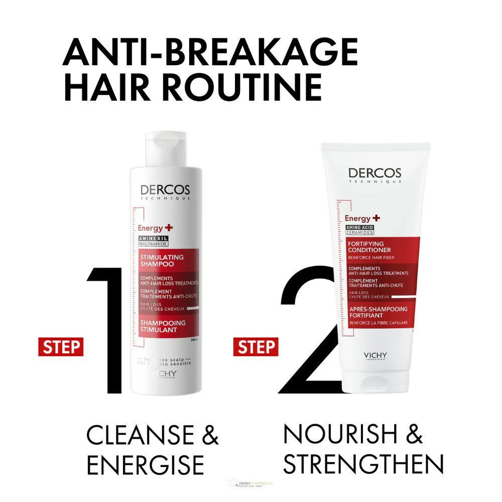 Vichy Dercos Energy+ Fortifying Conditioner 200ml - Image 6
