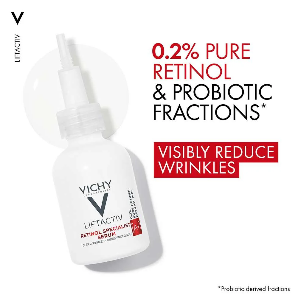 Vichy Liftactiv 0.2% Retinol Specialist Deep Wrinkles Serum 30ml - Image 6