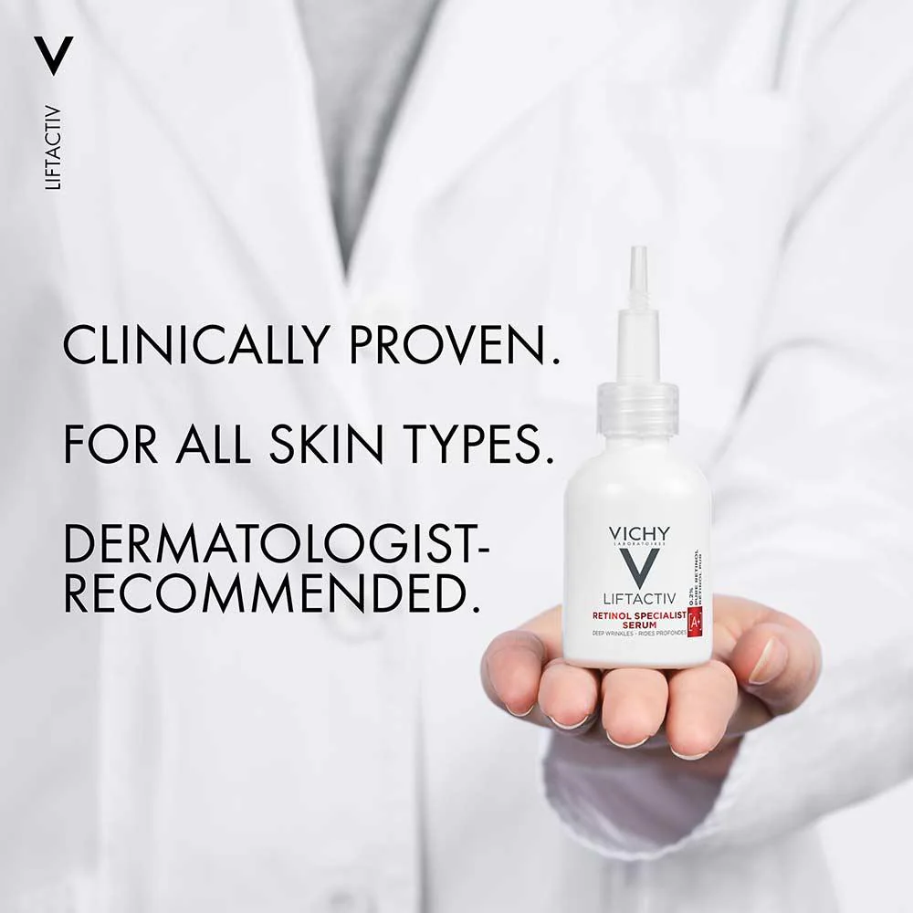 Vichy Liftactiv 0.2% Retinol Specialist Deep Wrinkles Serum 30ml - Image 8