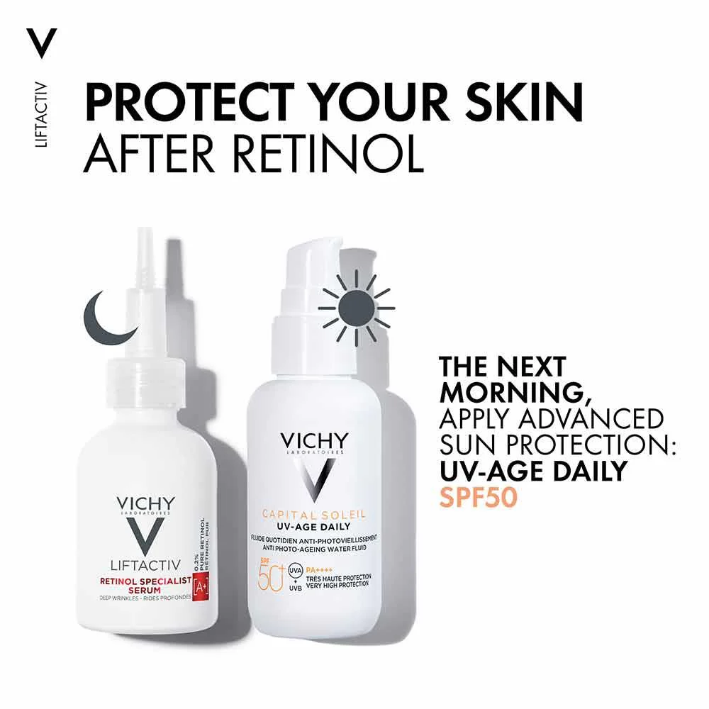 Vichy Liftactiv 0.2% Retinol Specialist Deep Wrinkles Serum 30ml - Image 9