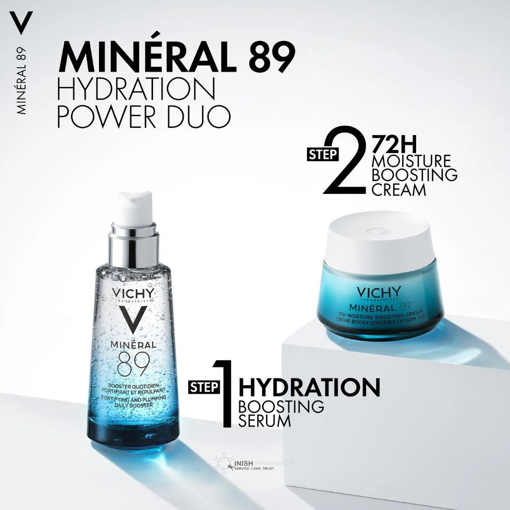 Vichy Mineral 89 Moisture Boosting 72 Hour Cream 50ml - Image 9