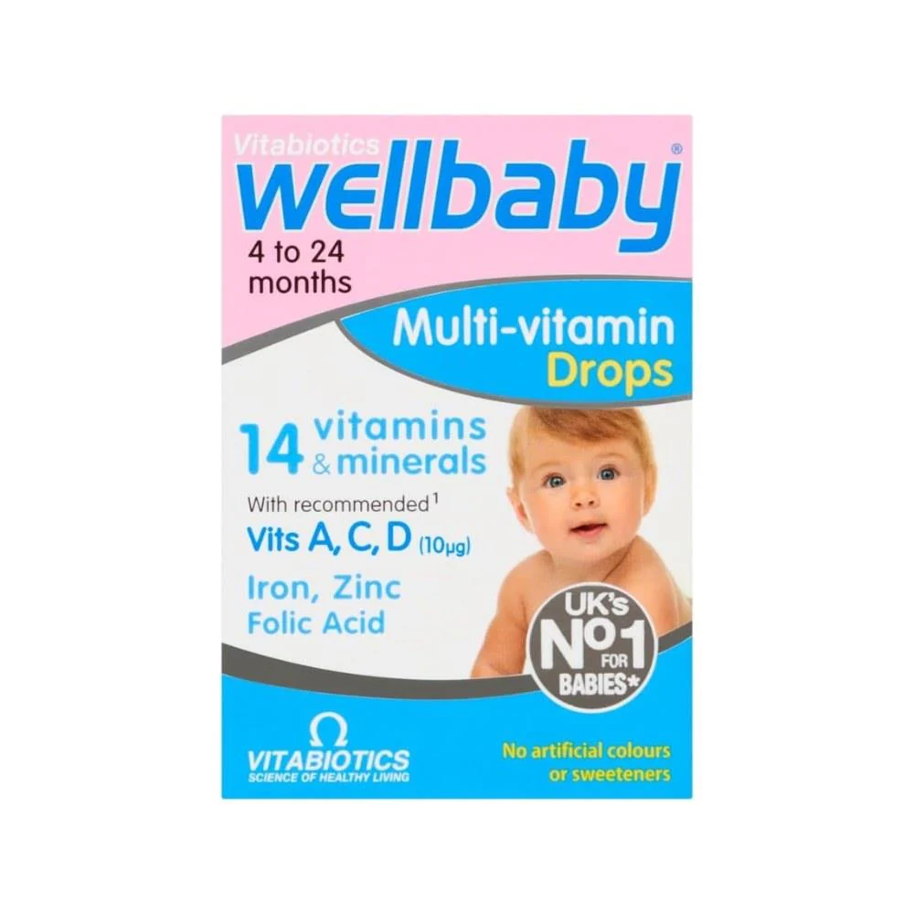 Vitabiotics Wellbaby Multivitamin Drops 30ml - Image 4