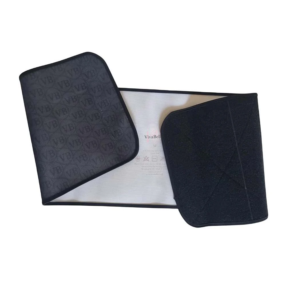 VivaBella Postnatal Belly Wrap - Black - Image 4