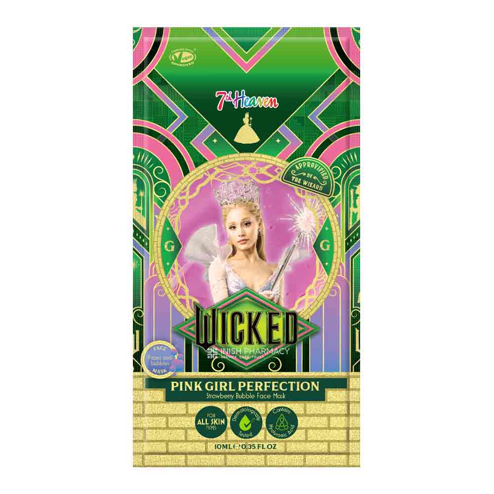 Wicked 7th Heaven Glinda Strawberry Bubble Face Mask