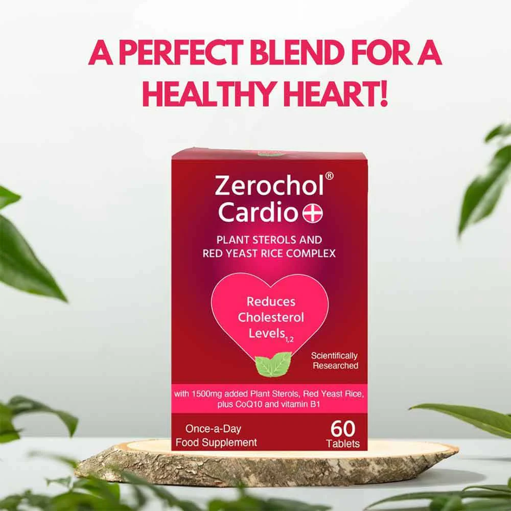 Zerochol Cardio Plus 60 Tablets - Image 2
