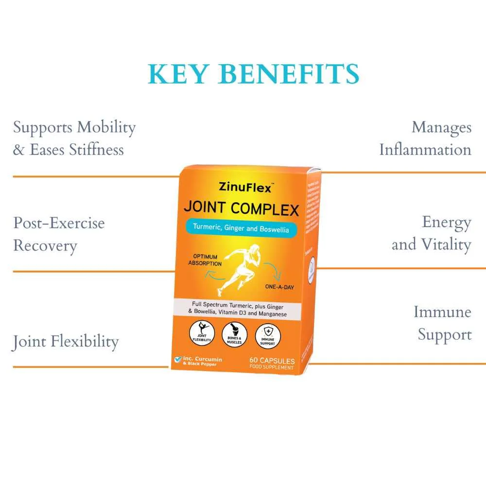 ZinUFlex Joint Support 60 Tablets - Image 5