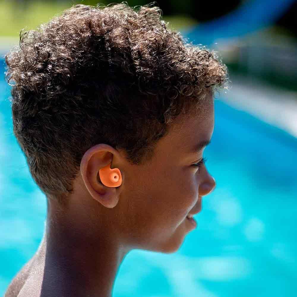 Zoggs Aqua Plugz - Junior Orange - Image 2